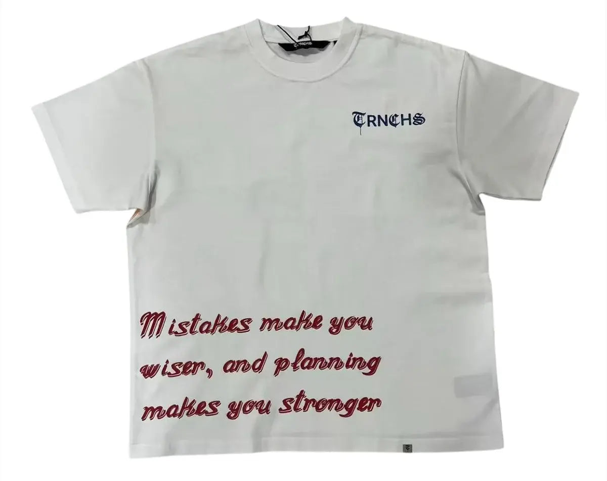 Trnchs "Blood" Tee White
