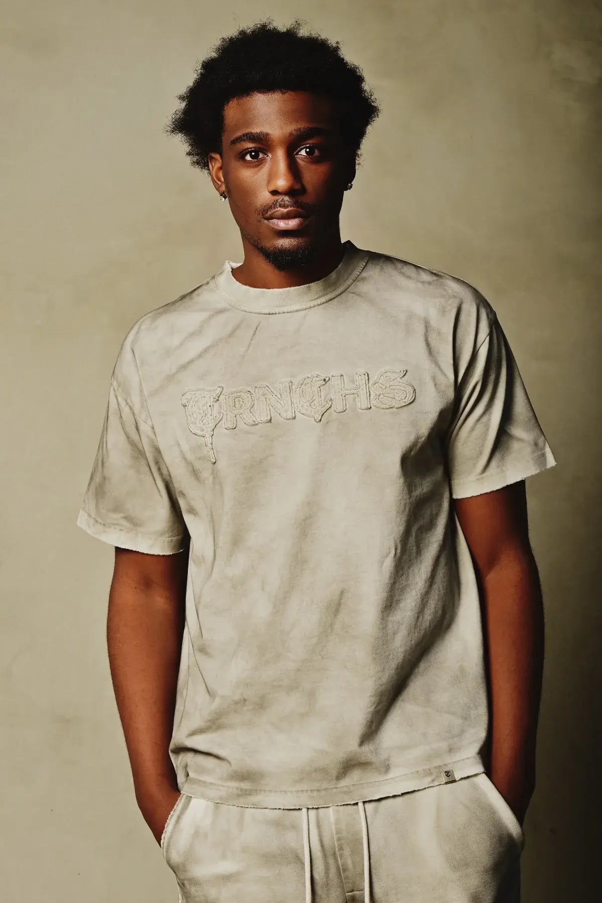 TRNCHS "MAWADA" Smoked Washed TEE
