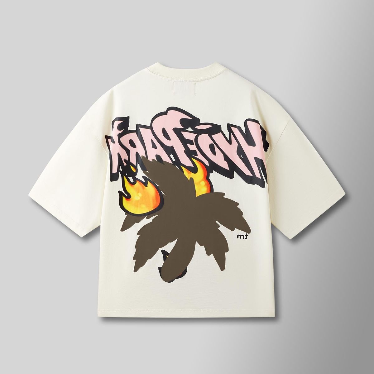 HYDE PARK "TROUBLE IN PARADISE" OVERSIZED TEE SAND