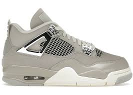 WMNS AIR JORDAN 4 RETRO LT.IRON ORE/SAIL-NEUTRAL GREY SIZE 7.5W