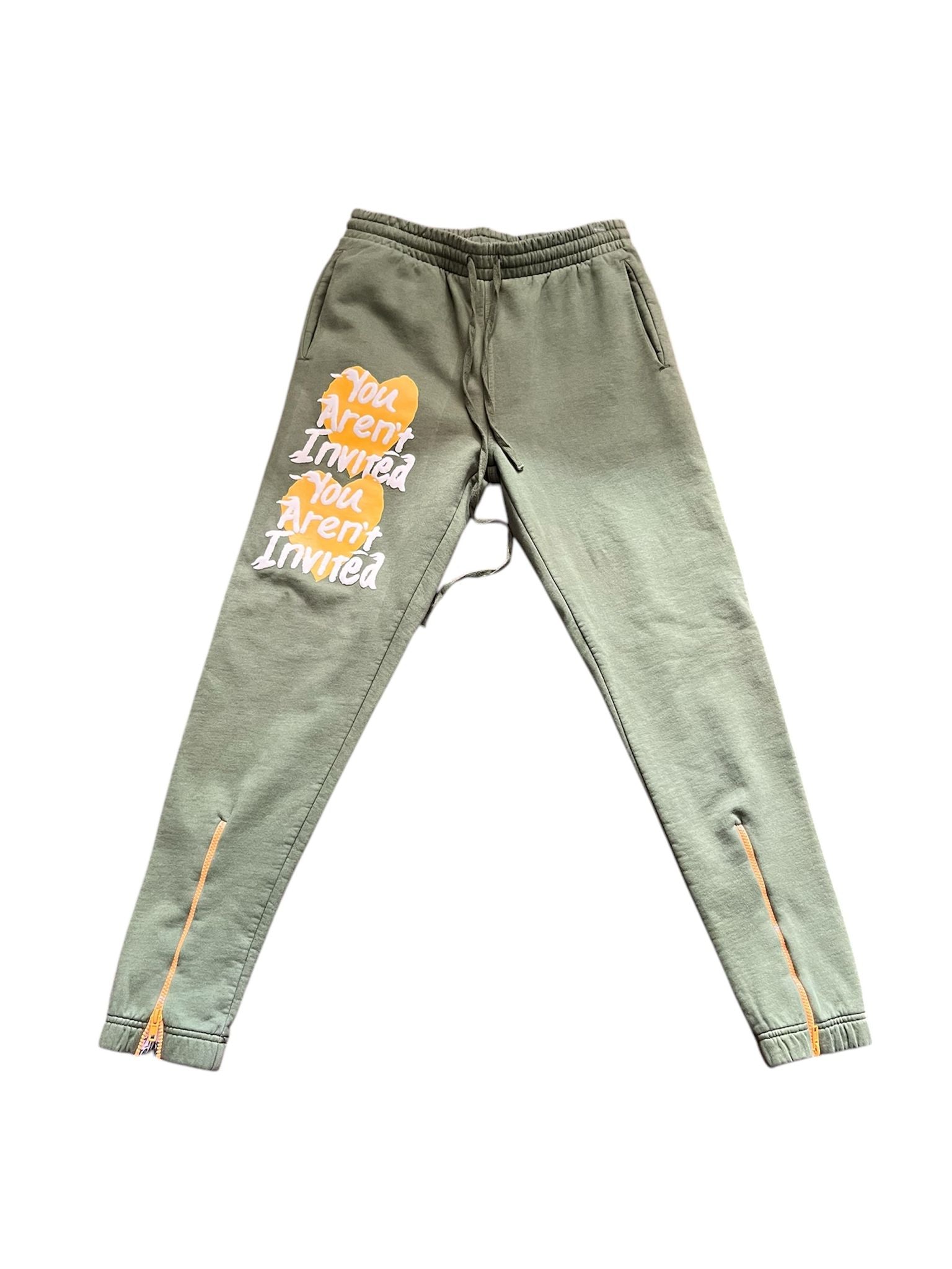 HYDEPARK "STACKED JOGGERS" OLIVE