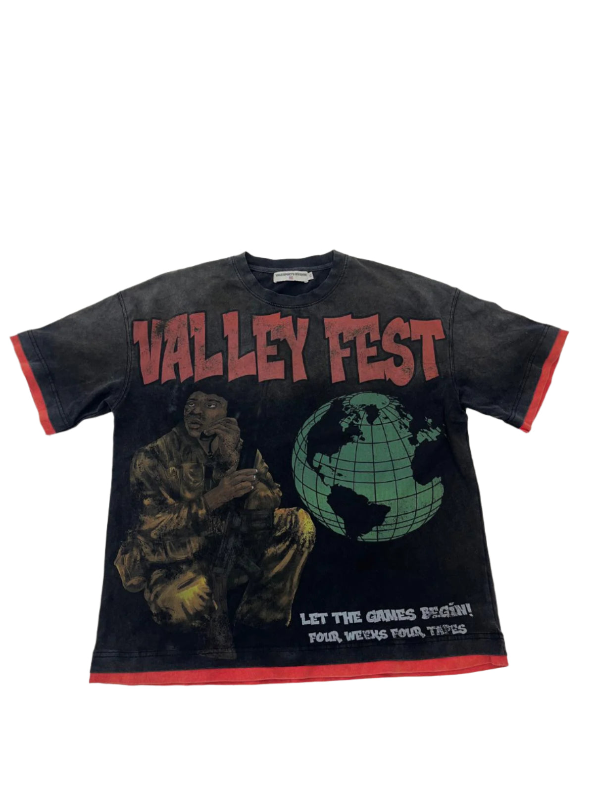 Vale Forever "Fest" Tee Black Wash