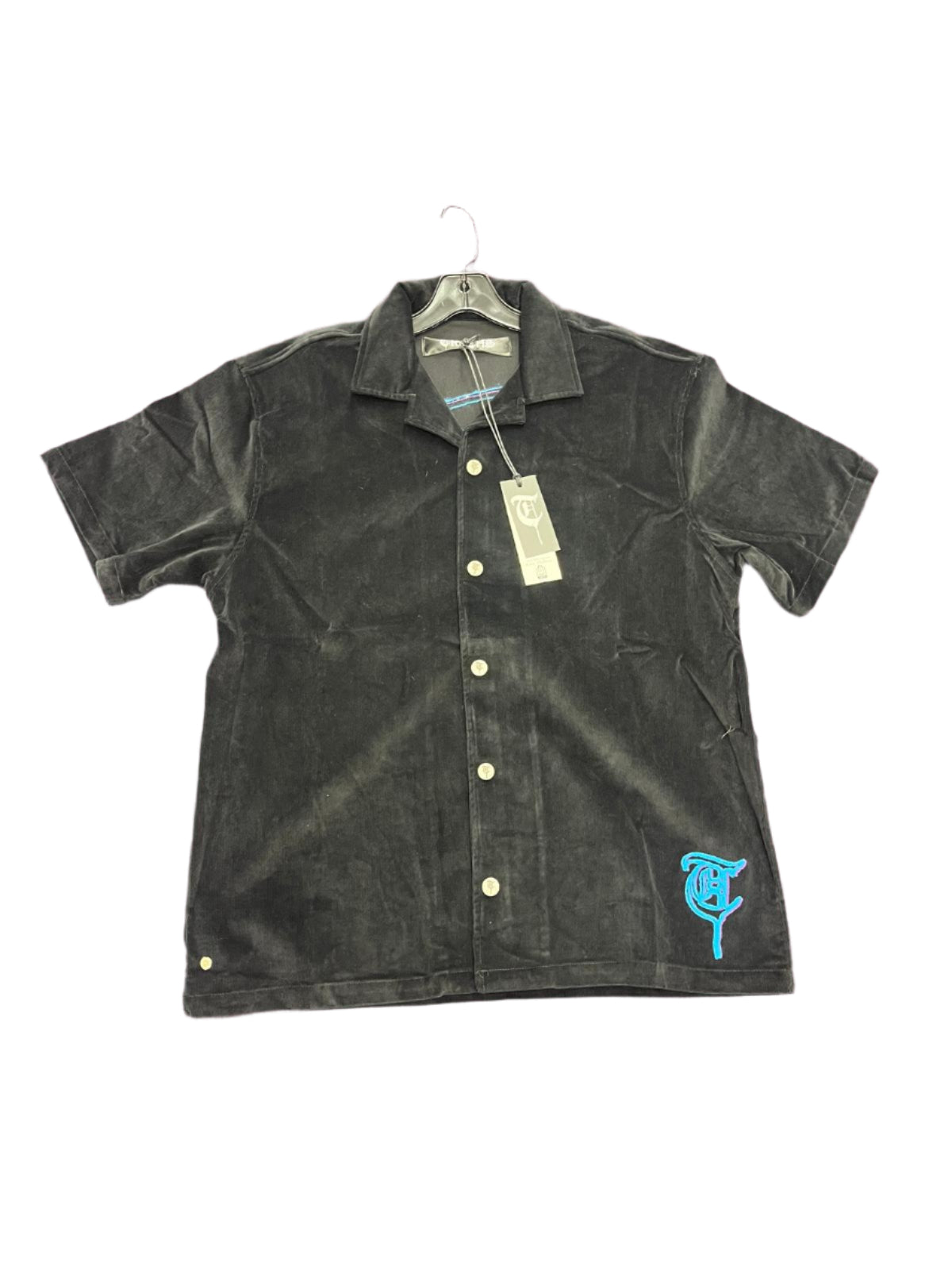 Trnchs "Royal Cloth" Button Up Black
