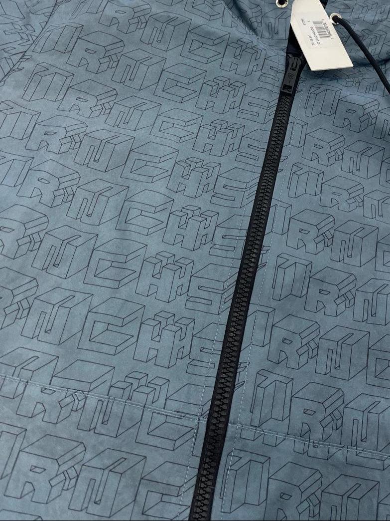 Trnchs "3D Logo" Zip Up Stone