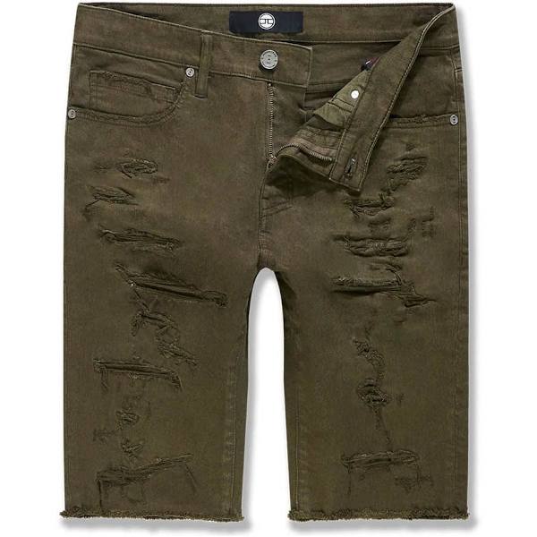 JORDAN CRAIG "TULSA" TWILL SHORTS ARMY GREEN