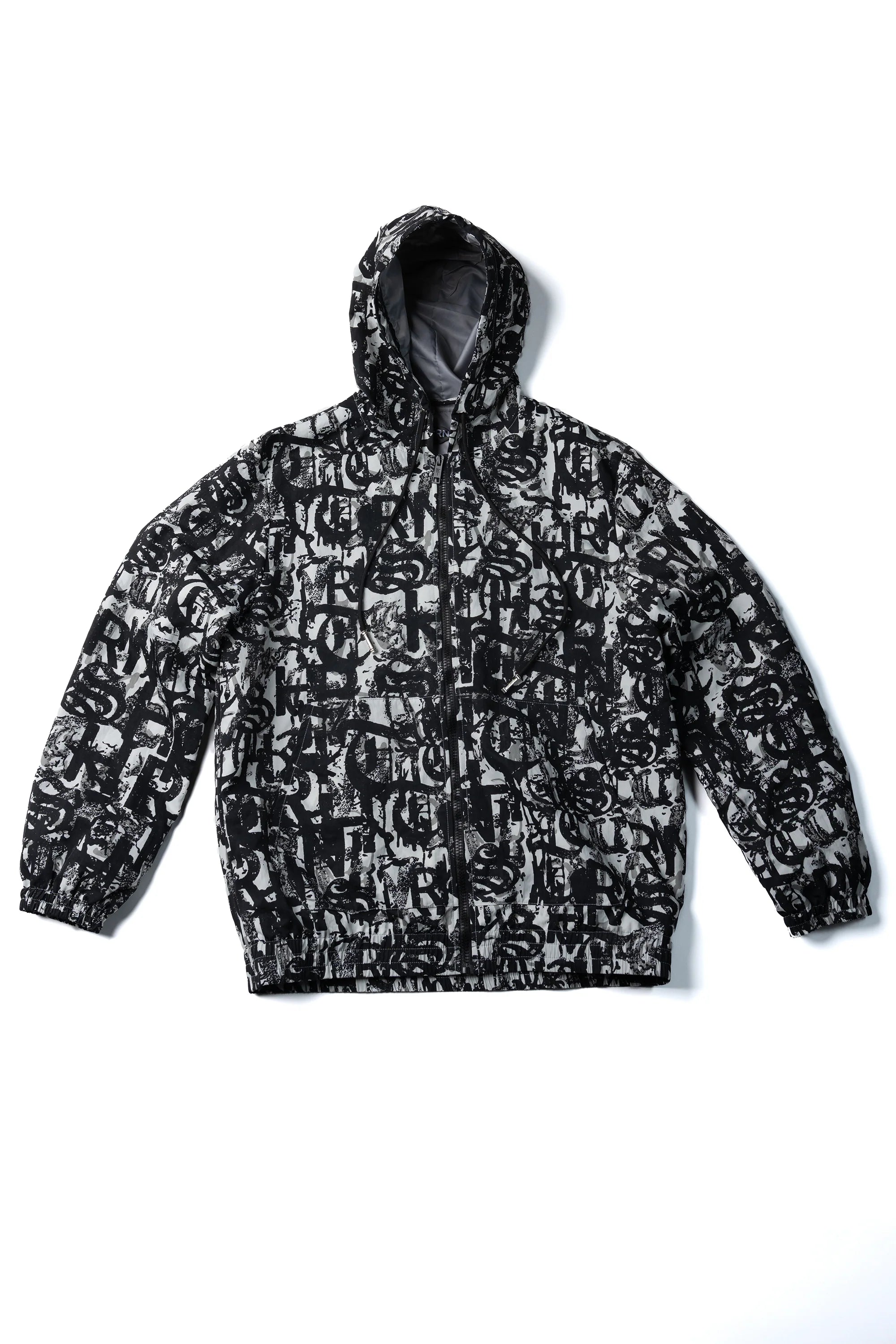 Trnchs "Dots" Zip Up Black