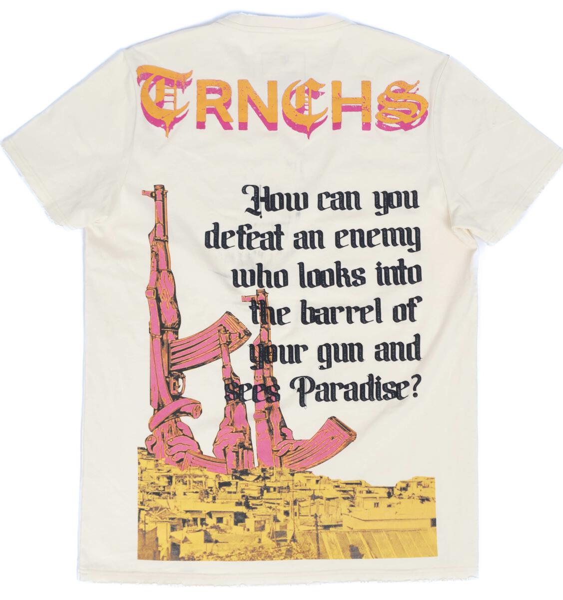 TRNCHS "Ak-47" TEE Vintage Off White