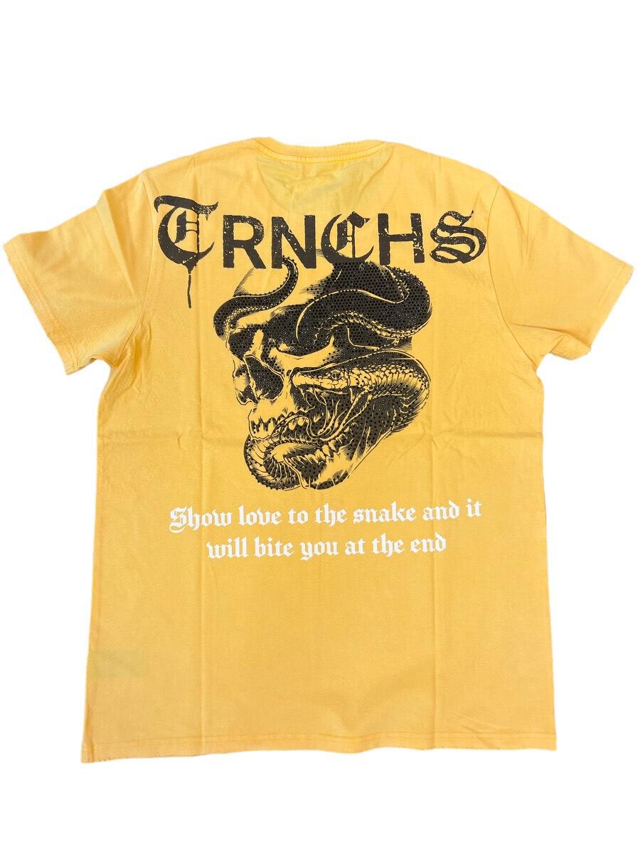 TRNCHS "SNAKE" TEE YELLOW