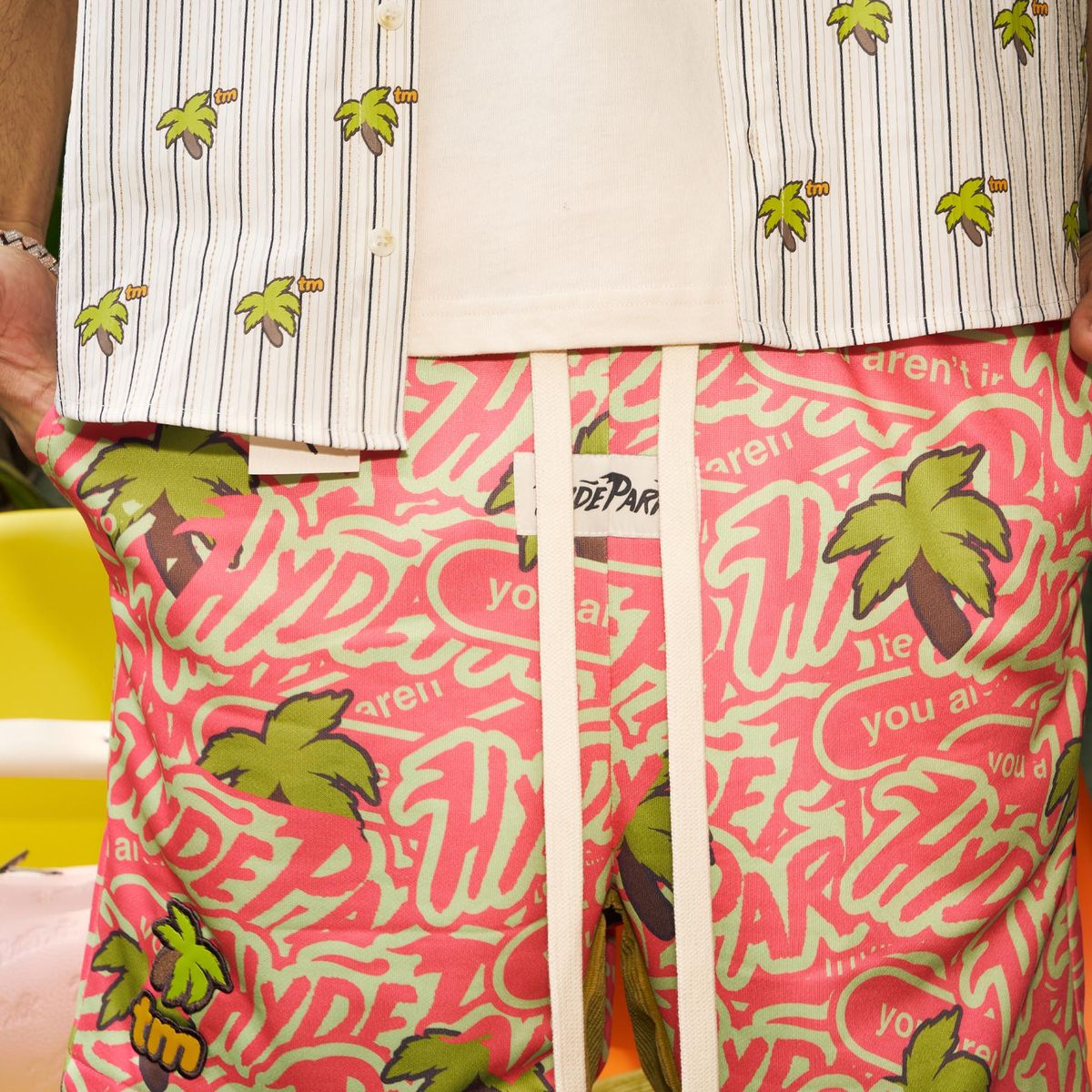 HYDE PARK "MASHUP THE WEEKEND" SHORTS WATERMELON