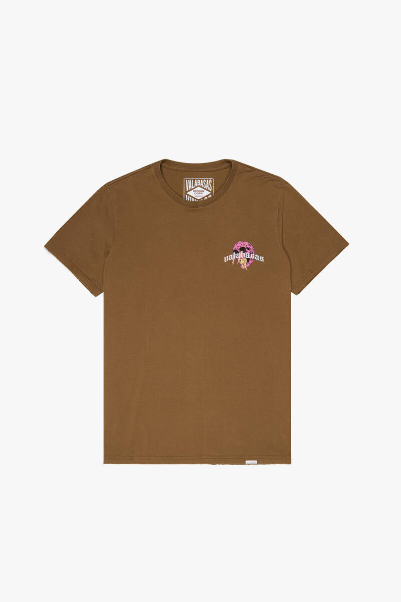 VALABASAS "PROTECTED" TEE VINTAGE BROWN