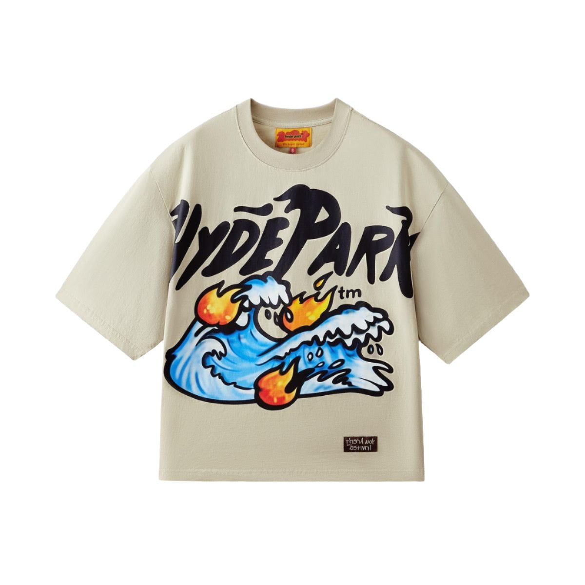 HYDE PARK "TSUNAMI WEEKEND" OVERSIZED TEE OFF WHITE