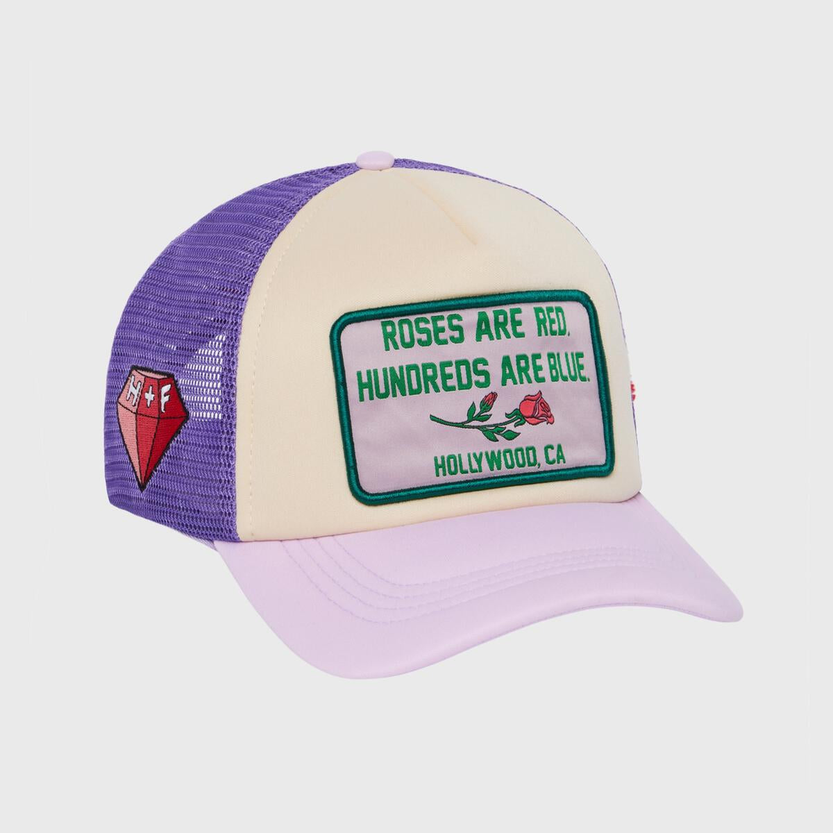 Poetry Trucker Hat Purple (HFSS2022132-1)