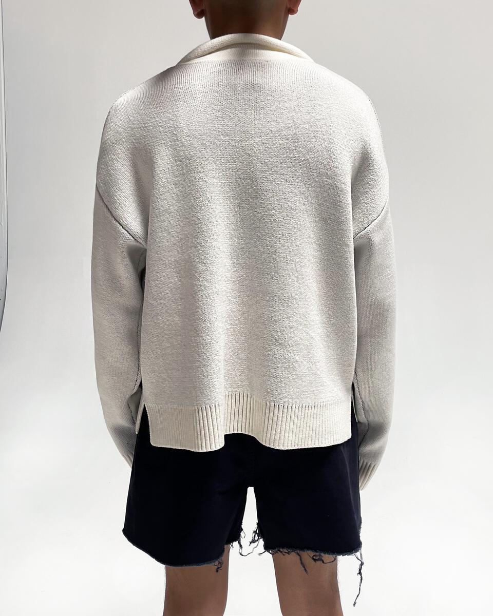 "Nautica" Knit Jacquard L/S (LASP23-5)