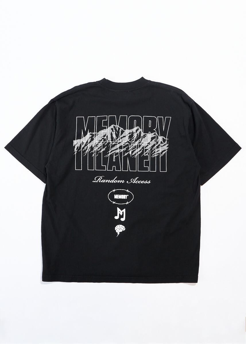 RANDOM ACCESS TEE - BLACK (ML-SP23102B)