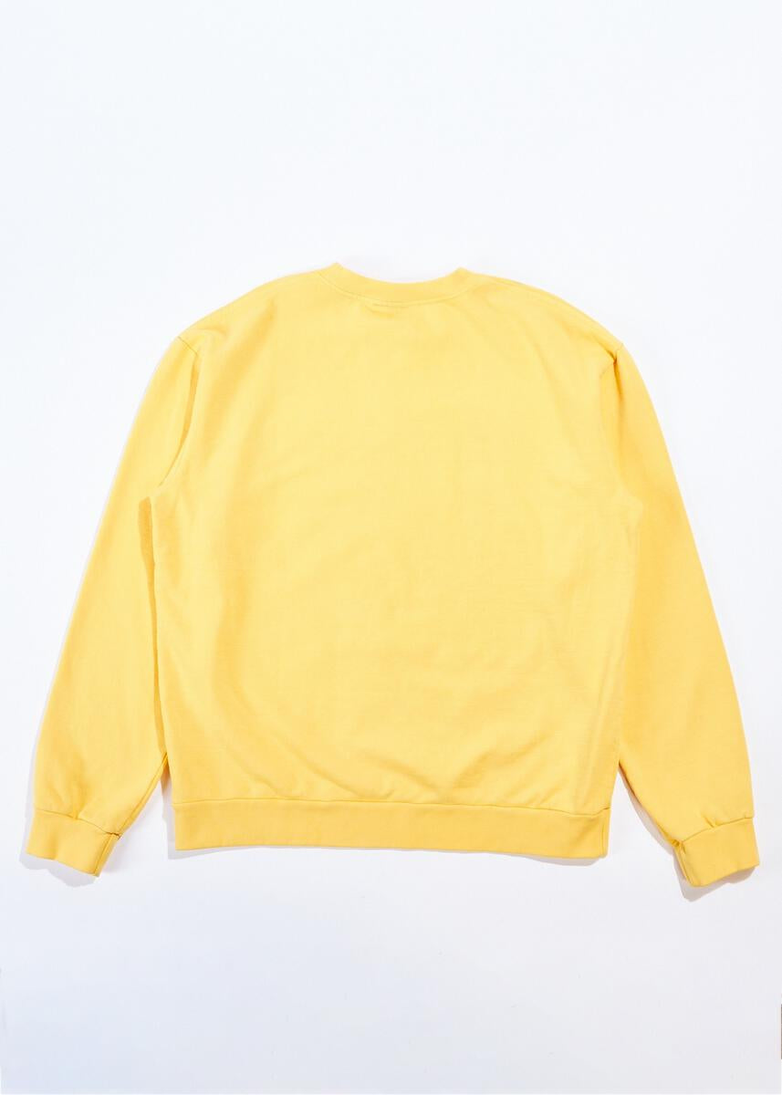 SERVICE CREWNECK - YELLOW GOLD