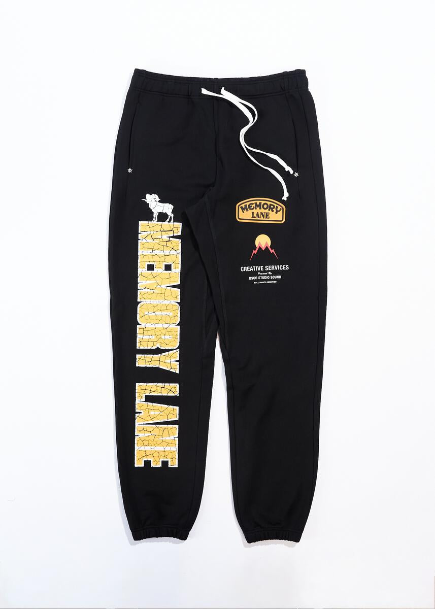 TROPHY SWEATPANT - BLACK (ML-SP23209B)