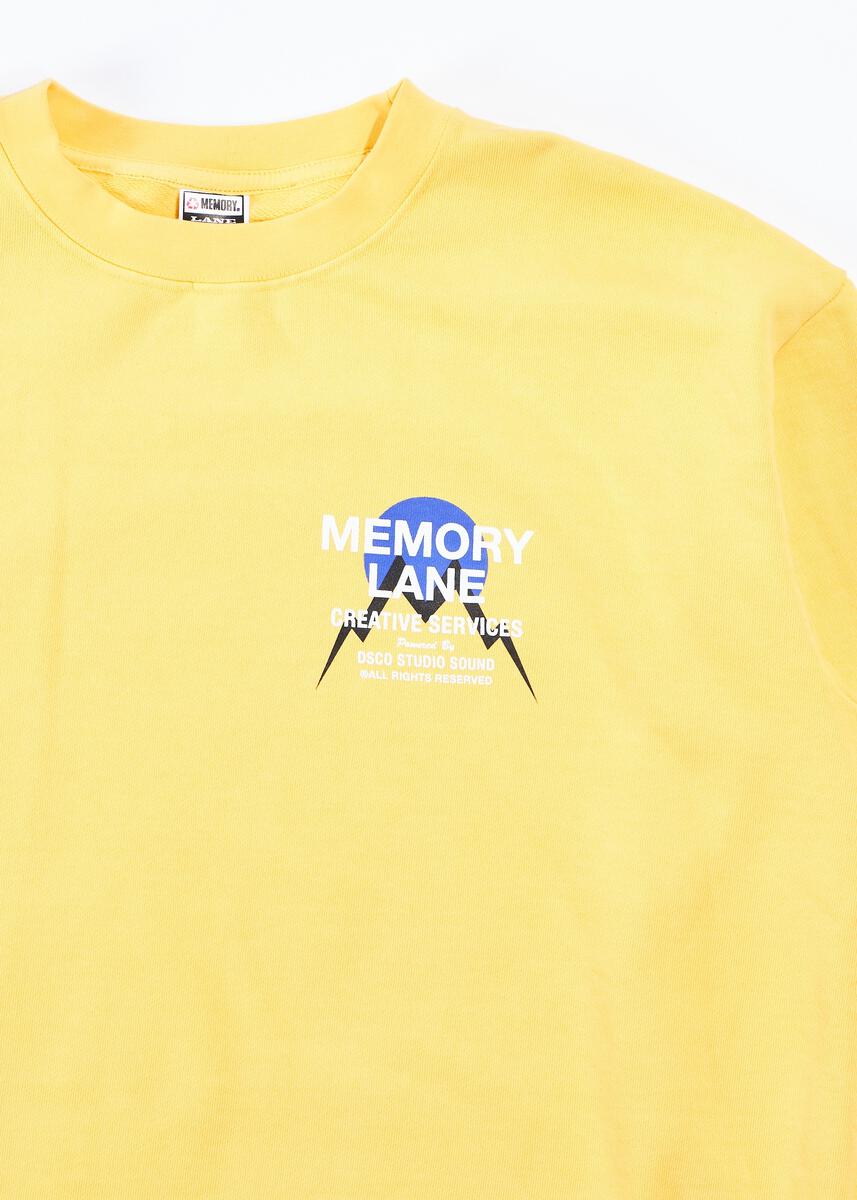 SERVICE CREWNECK - YELLOW GOLD