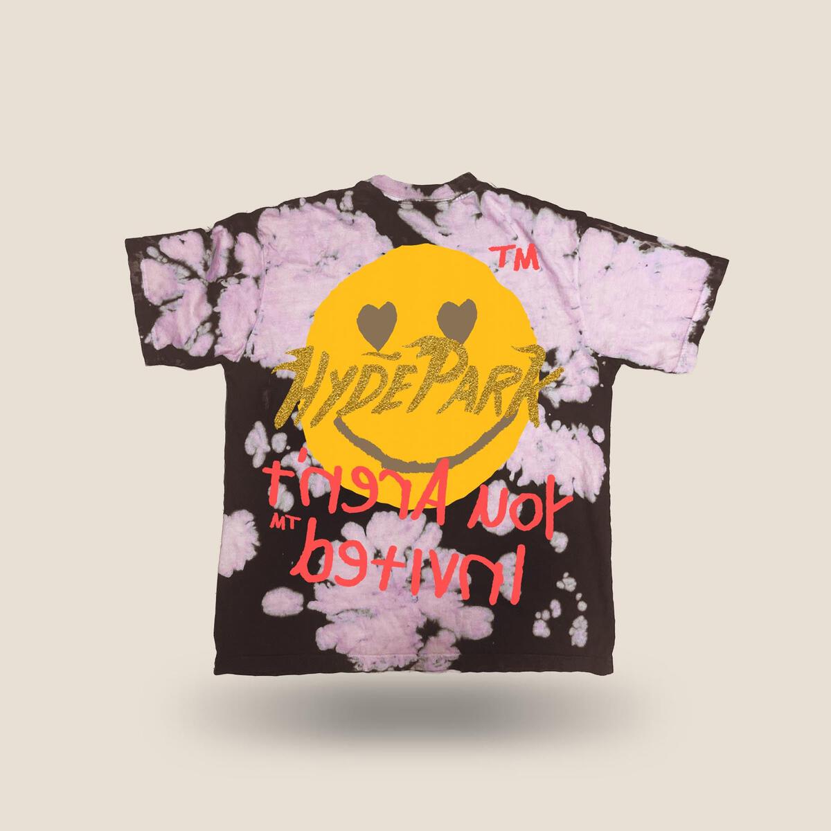 HYDE PARK "SPLATTER PARK" TEE MULTI