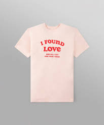 I FOUND LOVE TEE PEACH