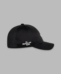 MORE LOVE SATIN DAD HAT BLACK