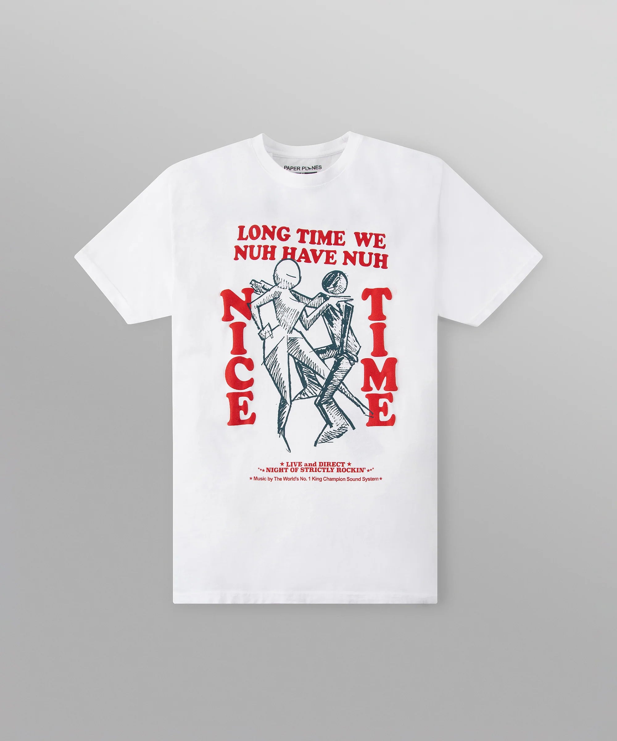 NICE TIME TEE WHITE